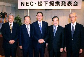 Matsushita group, NEC tie up on W-CDMA mobile phones